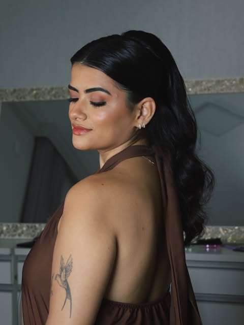 Maquiagem para evento em Pará de Minas — cliente da RC Beauty Studio